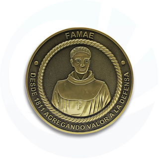 Mint Iron große Challenge Coin