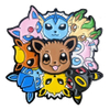 Benutzerdefinierte Designs süßer Anime Pokemon Badge Tierspiel Pokemon Pikachu Emaille Pin GO FOR KINDER