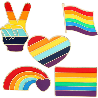  Benutzerdefinierte LGBT -Emaille Pin