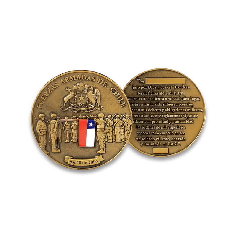 Präsident Metal Large Challenge Coin