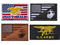Benutzerdefinierte Stickerei US-Flaggen-Patch
