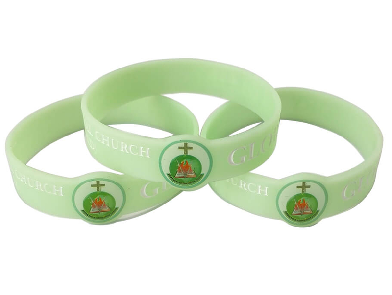 Drucken von Logo Silikon Sport Armband