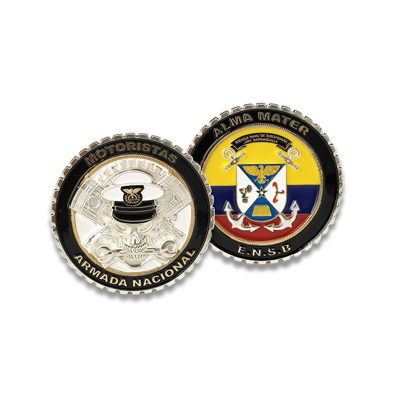 Fabrik Benutzerdefinierte Luftwaffe Armada Nacional Alma Mater Souvenir Challenge Münzen