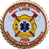 Custom Fireman Challenge Coin
