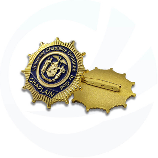 Bronze großes goldenes Militärpolizeiabzeichen
