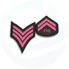 Gestickter Abzeichen-Aufnäher der US-Polizeiuniform