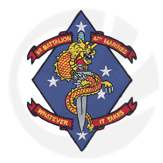 1. Bataillon 4. Marines Patch
