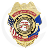 Gold U.S Military Police Border Patrol Badges