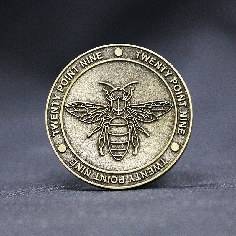 Quality Iron Large Challenge Coin