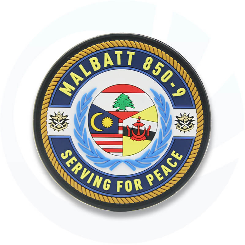 Benutzerdefinierte PVC -Friedensorganisation Unifrom Patches