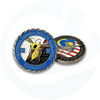 Militärischer Plastikriese Challenge Coin