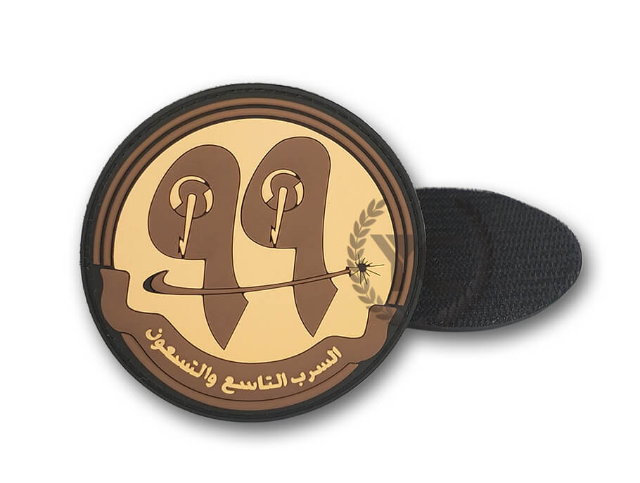 Fabrik benutzerdefinierte kuwait militaryuniform pvc patches