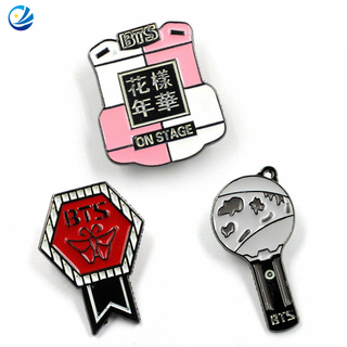 benutzerdefinierte BTS BT21 Blackpink Kpop Idol Enaml Pins 